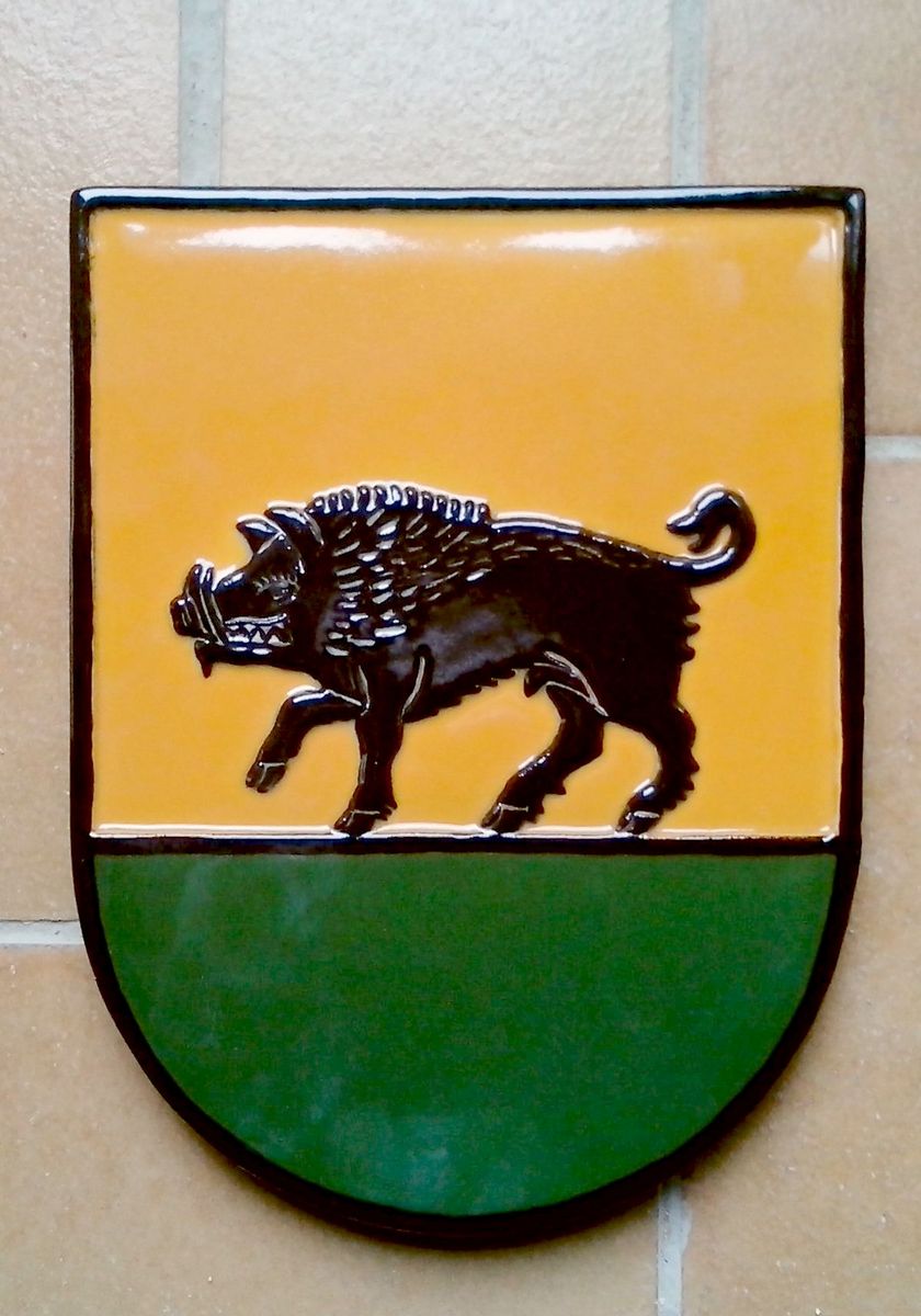 Wappen Keramik